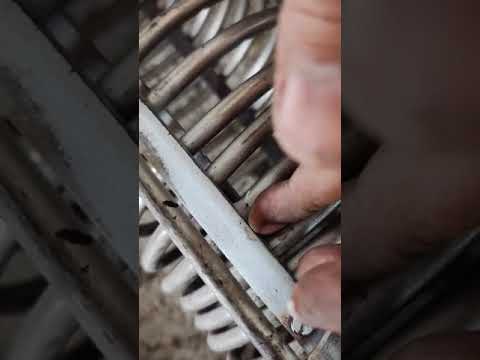 Titanium cooling coil, grade 5