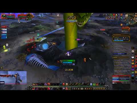 Eye of Azshara Mythic +15 on time Blood DK pov 7.3.5 (Bolstering, Grievous, Tyrannical)