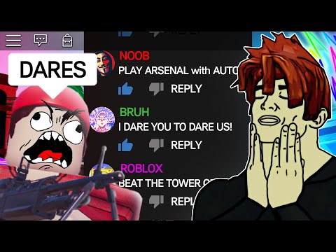 ROBLOX DARES (funny moments) | Video & Photo