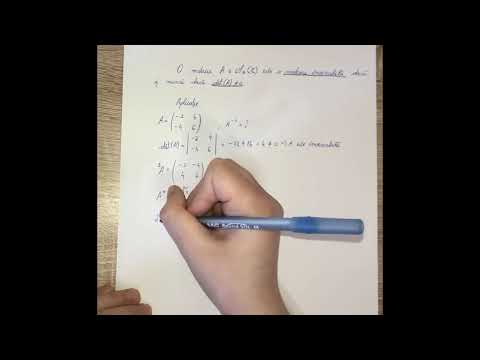 Calculul invers unei matrice | Explicaţii. Aplicaţie