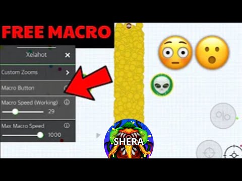 MACRO FOR EVERYONE😃-INSANE SOLO MACRO GAME PLAY (AGARIO MOBILE)