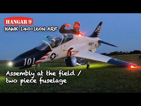 Hangar 9 Hawk ARF | Assembly at the field | DEUTSCH | HAN13750 | Horizon Hobby Turbine Jet