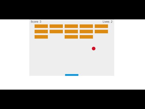 Brick Breaker In Javascript With Source Code Source Code Projects