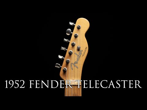 A Perfect 1952 Blackguard Fender Telecaster