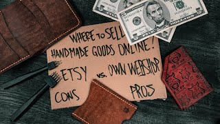 Where to sell Handmade goods online?💲ETSY vs own WebShop🏪 Cons & Pros [RU Subs]