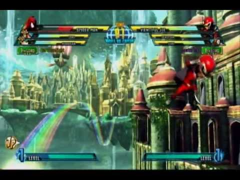 Marvel vs Capcom 3 PS3 -- Non-Ranked Matches 100 - Teabagging and Taunting (A trollin'...troll?)