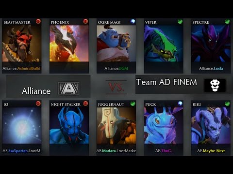 Dota 2 Alliance Vs Ad Finem Game 2 | The Summit 5 Alliance Vs Ad Finem Game 2| Alliance Vs AD Finem