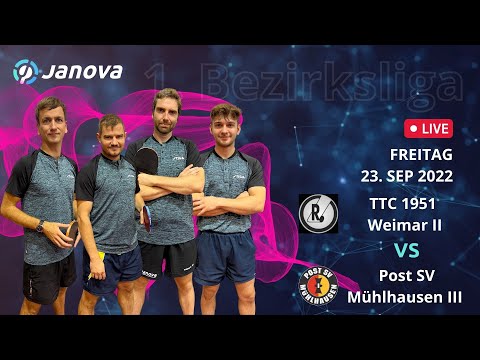 TTC 1951 Weimar II - Post SV Mühlhausen III