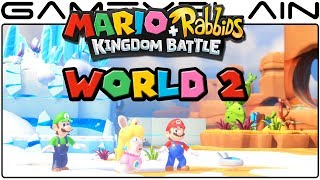 1 Hour of Mario + Rabbids: Kingdom Battle Gameplay (World 2)