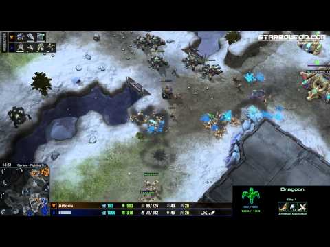 Tasteless (p) Vs Artosis (t) - Starbow game