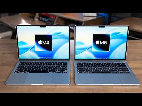 Apple M4 vs M5 MacBook Air: Real World Tests and Comparison