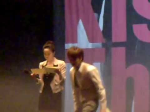 [FANCAM] 100302 Super Junior Leeteuk @ Sukira Open Concert