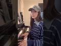 Emily Bear The Winner Takes It All Cover Emilybear Piano Cover Shorts Singer Abba