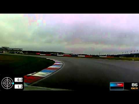 Porsche Alpenpokal Lausitzring 2011, Supersport Race 2 - Wet, Start+ Lap 1
