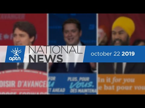 APTN National News October 22, 2019 – Fresh face for Nunavut in Ottawa, First ever Mi'kmaw MP