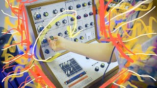 Video thumbnail for Hear the insane sound of the EMS Synthi VCS-3 vintage modular dream synth by mylarmelodies