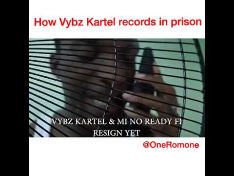 How Vybz Kartel records in prison 2017