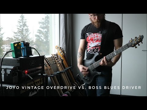 JOYO VINTAGE OVERDRIVE vs. BOSS BLUES DRIVER - As A Booster