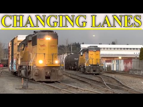 How do TRAINS CHANGE LANES? FULL DEMONSTRATION 🚂🚂🚂