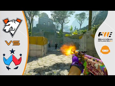 LOSER IS OUT! Wildcard vs Virtus.pro - HIGHLIGHTS - PWE CS2 SHANGHAI MAJOR 2024