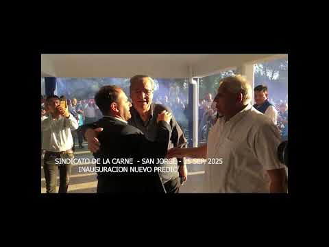 INAUGURACION PREDIO SIND  CARNE SAN JORGE   SEP 2025