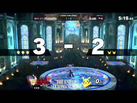 Peluchito vs Blank- | Loser's Semi-Final | The End of Texoma Summits