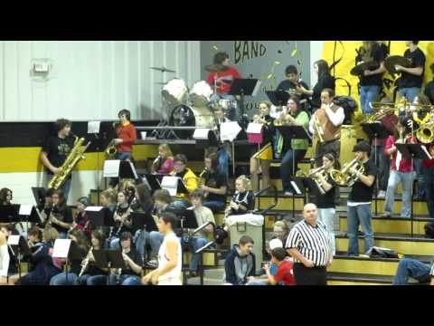 Salem High School Band Playing Fight Song