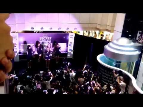 151107 Secret (시크릿) at 싱가포르 Wisma Atria - Shy Boy