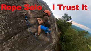 How I Lead Rope Solo | Gri Gri