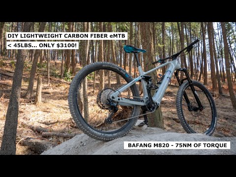 Bafang M820 DIY Lightweight, Carbon Fiber Emtb build