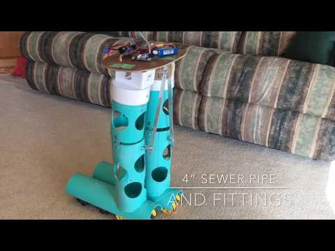 Steve's 2 Ft Biped Walking(Shuffle) Robot