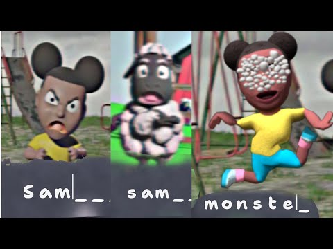 What happens when you mention the name of the killer SAM? Amanda The Adventurer