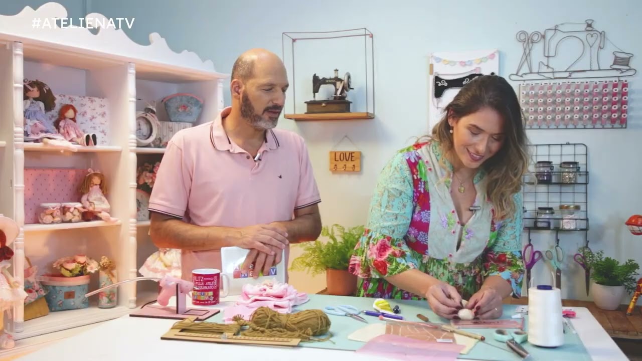BONECA SONINHA - Aula dada para Atelier na TV