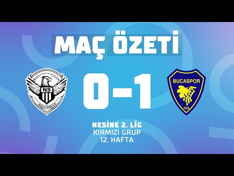 MAÇ ÖZETİ | Nesine 2. Lig Kırmızı Grup | Nazillispor 0-1 Bucaspor 1928