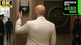 [8K] Fix The Wi-Fi Of New York Bank (Bank Heist) Hitman 3 Realistic Immersive Gameplay