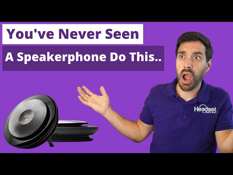 You've Never Seen A Speakerphone That Can Do This...