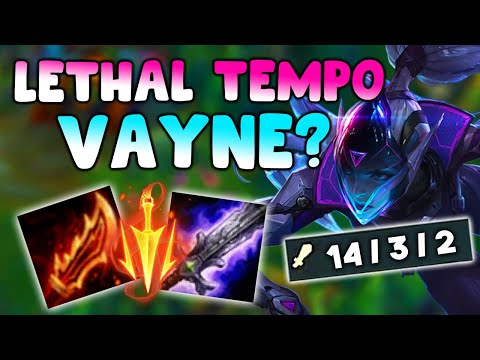 MIKA / LETHAL TEMPO VAYNE TOP FOR FREE LP! (League of Legends)