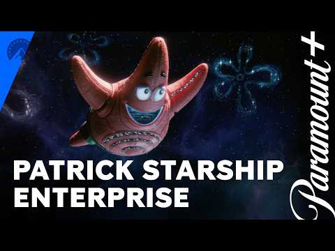Patrick Starship Enterprise | SpongeBob Joins the Star Trek Crew | Paramount+