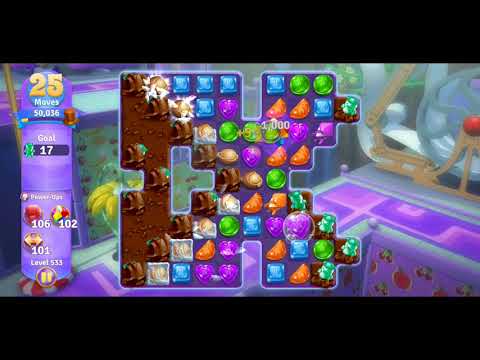 Willy Wonka's World of Candy Level 533 Complete - No Hacks (Android/IOS)