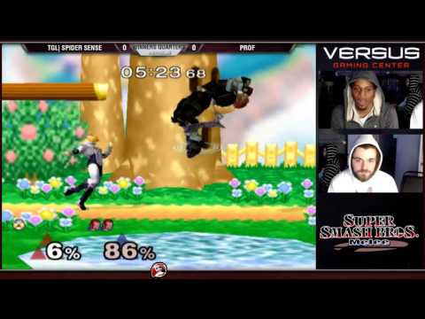 Versus Melee Weekly 2/21/16 - Winners R4 - TGL|Spider Sense (Ganon) vs Pwof (Sheik)