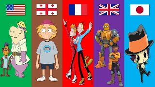 Cartoons From Different Countries | Pt.105