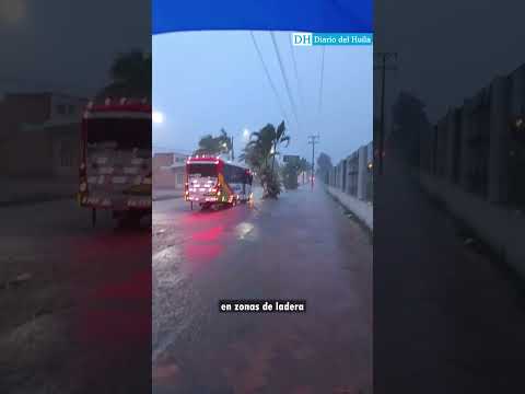 🌧️ Huila continúa en alerta por incremento de lluvias