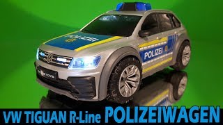 VW TIGUAN R-LINE POLIZEIWAGEN mit LICHT & SOUND [Vorstellung]