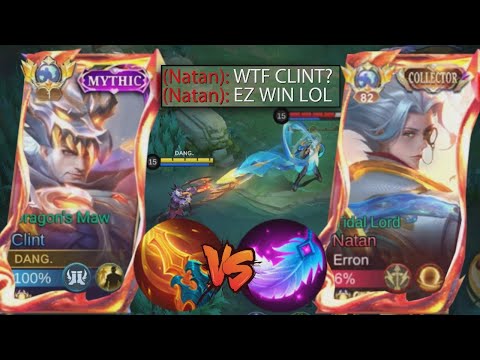 GLOBAL CLINT VS TOP 82 GLOBAL NATAN TRASHTALKER🔥 | ONE OF THE HARDEST RANKED GAME! (WHO WILL WIN?)