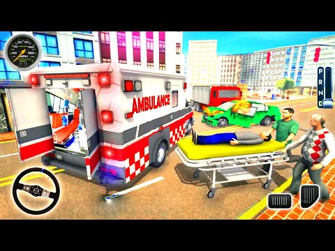 Ambulance Rescue Driver Simulator Patients to The Hospital Android Gameplay 2020 | BAMG Games