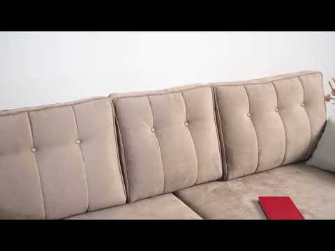 Прямой диван Арно, арт. ТД 567 в Салехарде - видео 16
