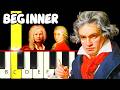 5 Famous Classical Songs 4 Slow And Easy Piano Tutorial Beginner
