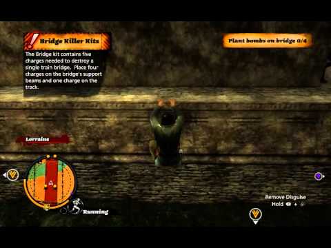 Let's Play The Saboteur 106 - Nazi Bridge is Falling Down