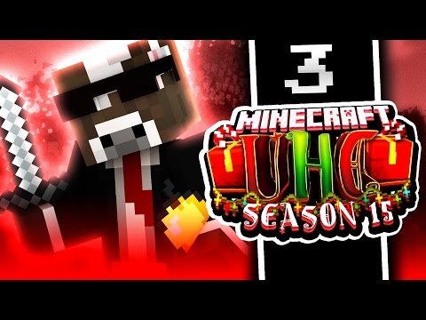 TheCampingRusher - Fortnite - Minecraft CUBE UHC Season 15 - ATTACKED BY DIAMOND ENEMY!! - Episode 3 ( Ultra Hardcore )