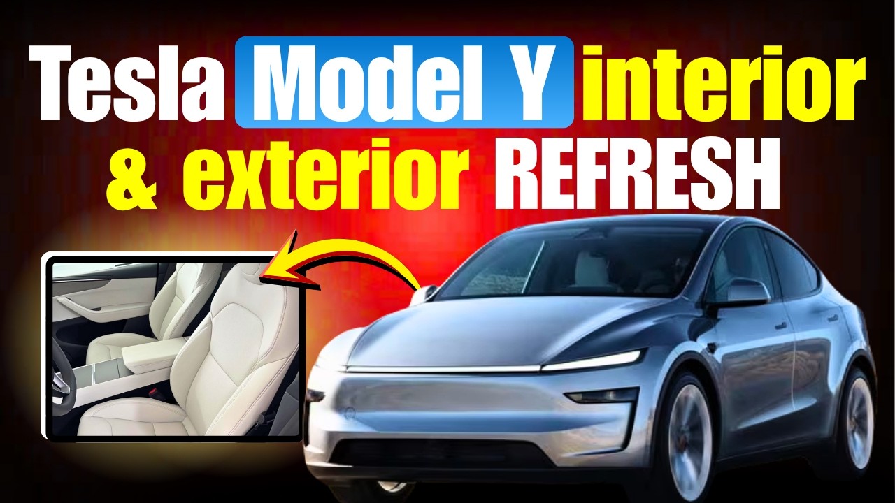 Tesla launches new Model Y interior changes and small exterior changes